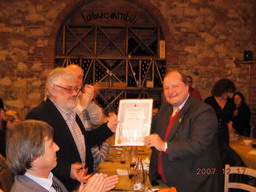 Massimo Barra premia Roberto Nardini